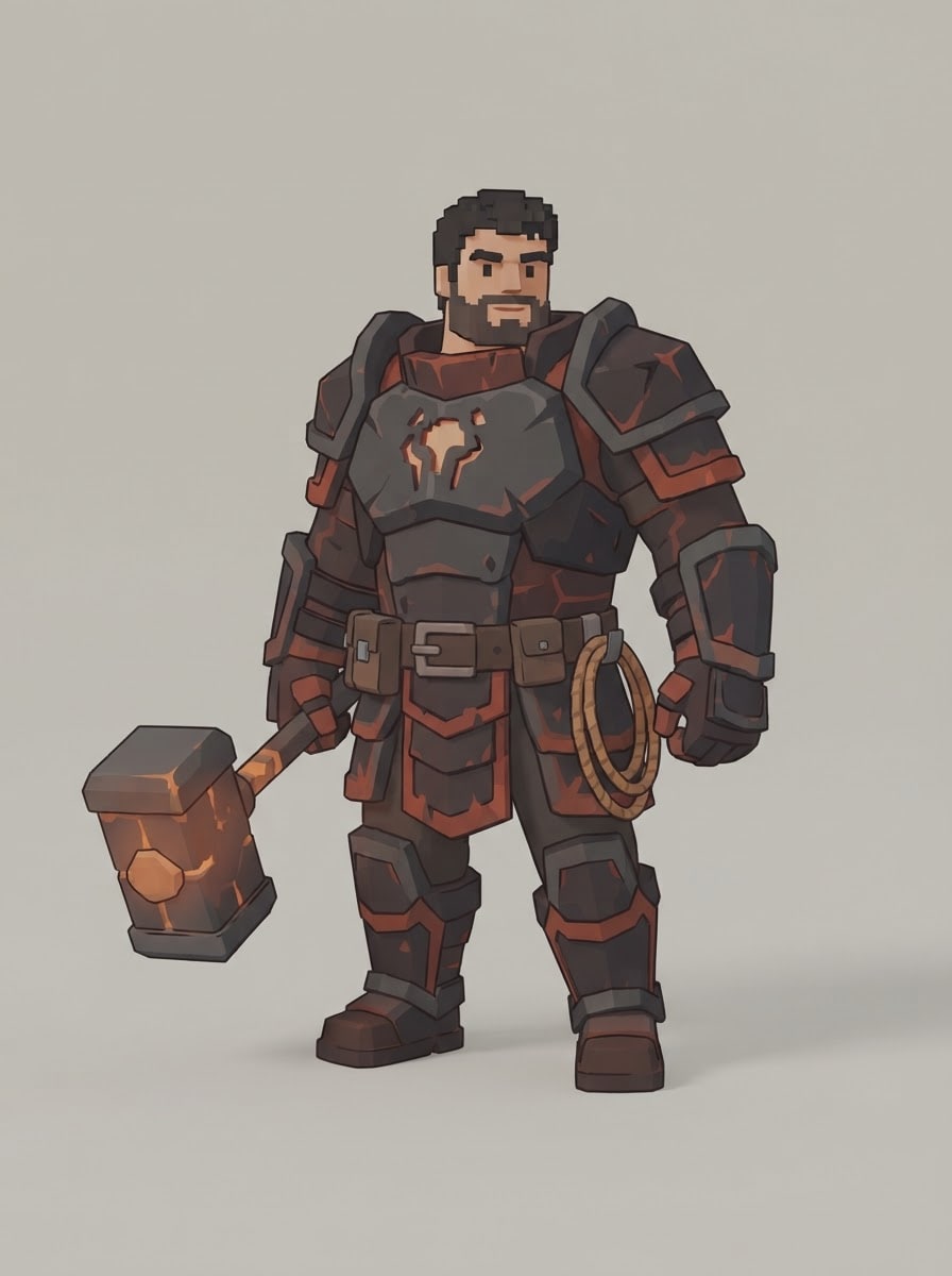 A strong hero