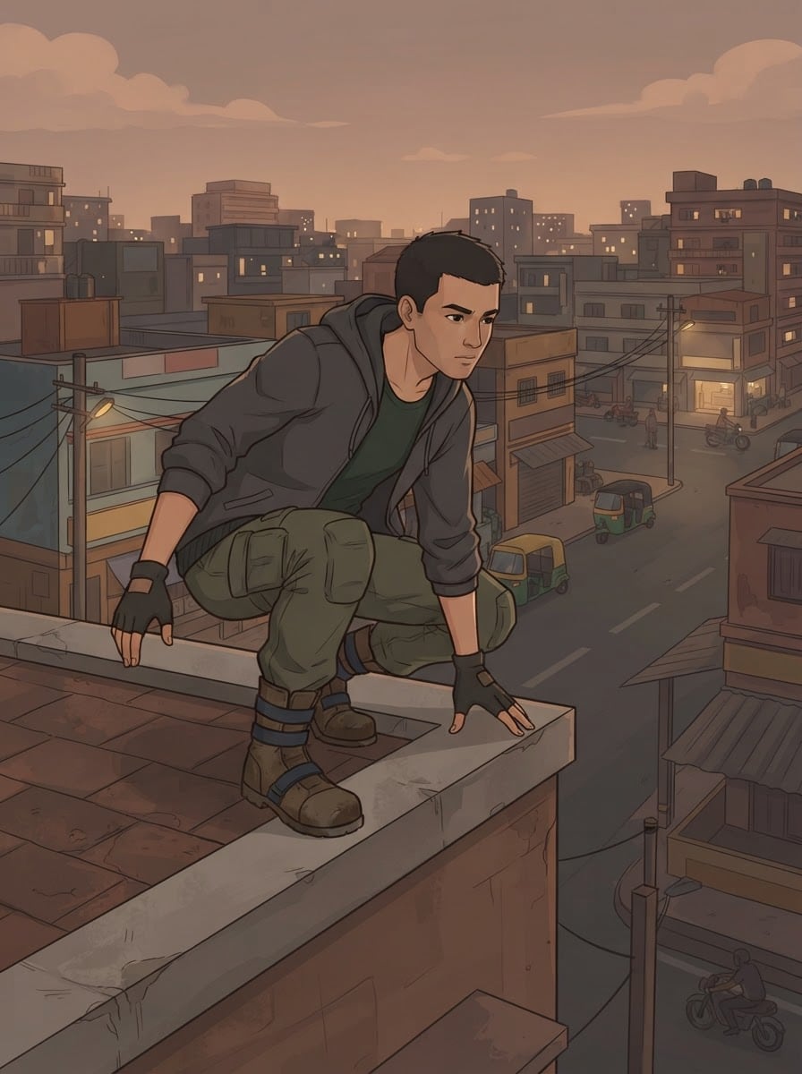 A sneaky hero