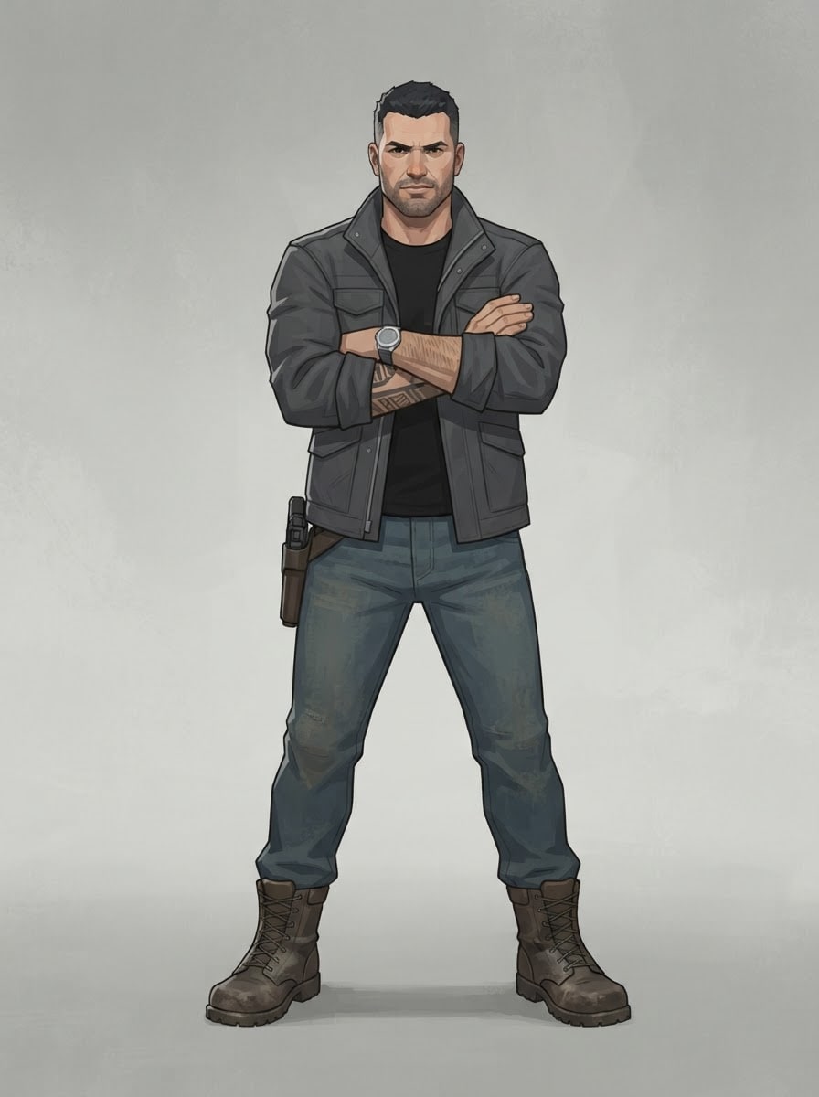 A strong hero