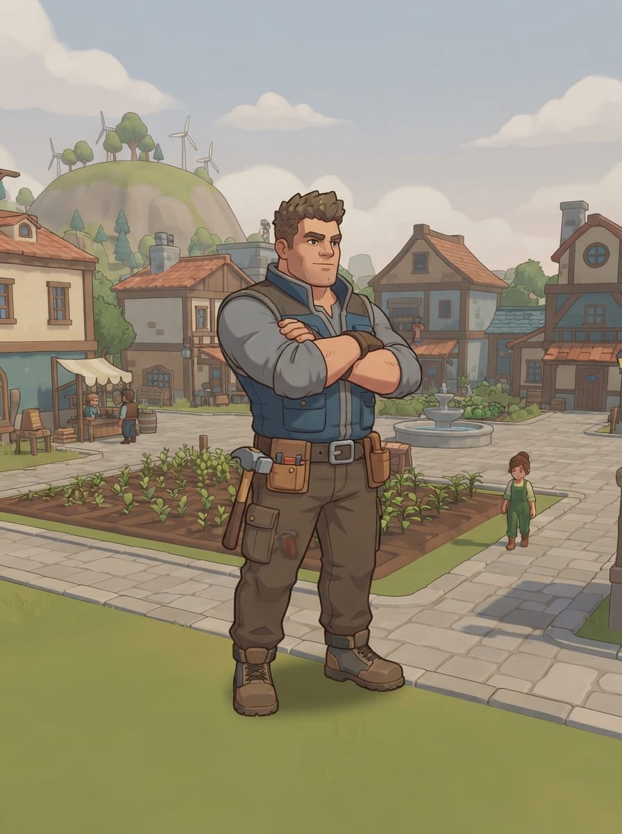 A strong hero