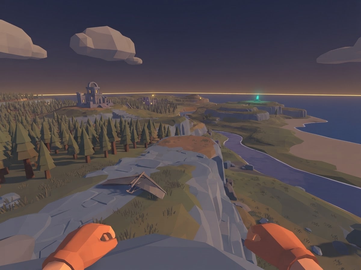 Chunky low-poly