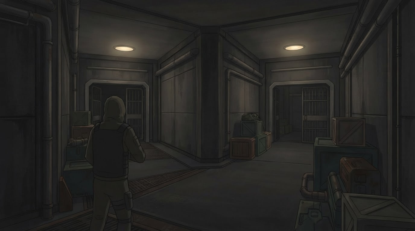 Tight dark halls