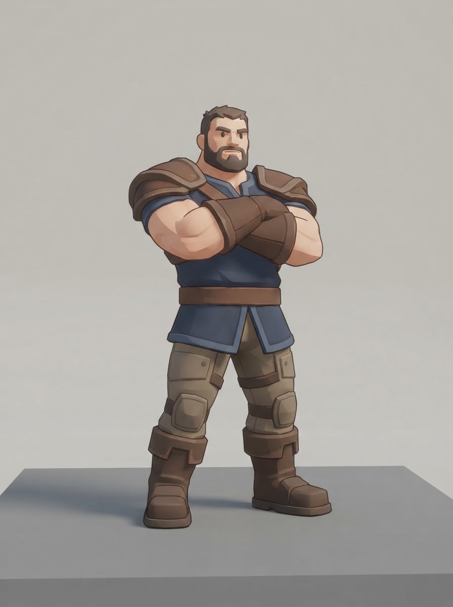 A strong hero