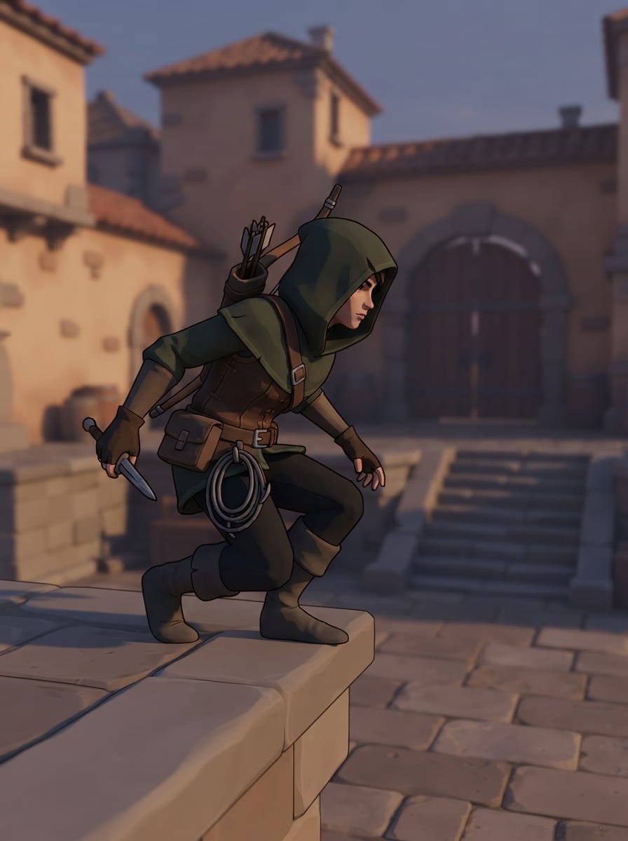 A sneaky hero