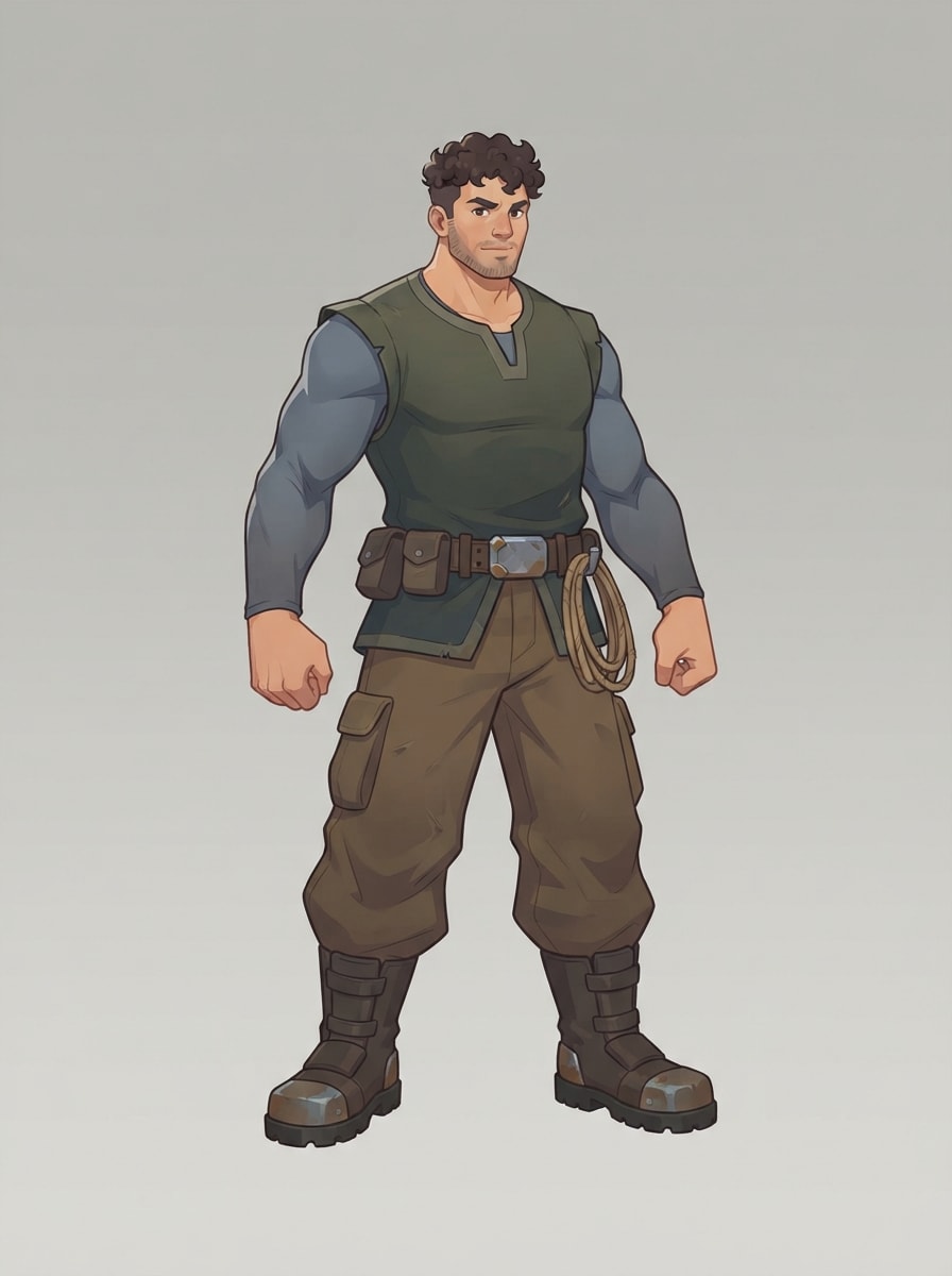 A strong hero