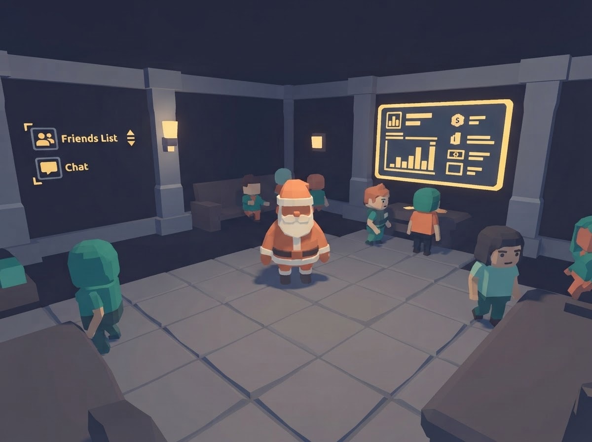 Chunky low-poly