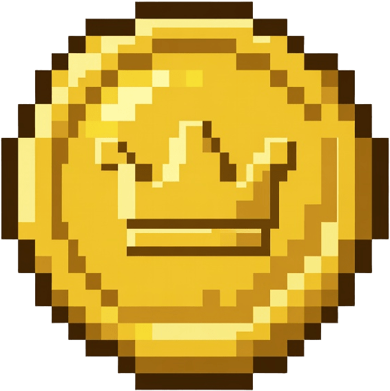 Gold Coin Pickup Sprite