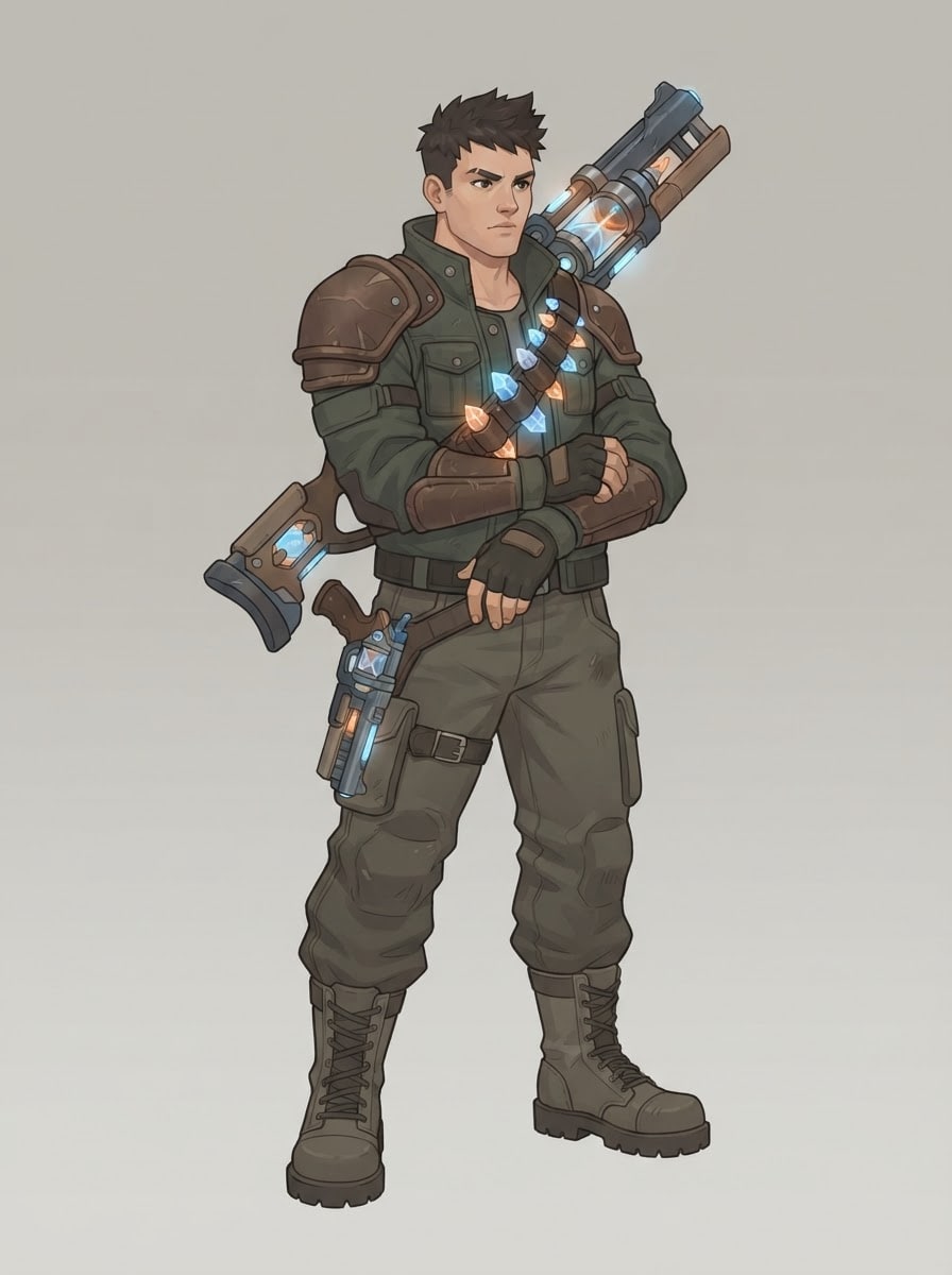 A strong hero