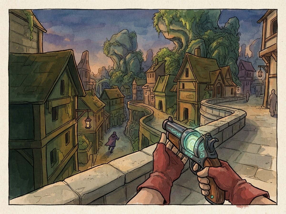 Hand-drawn