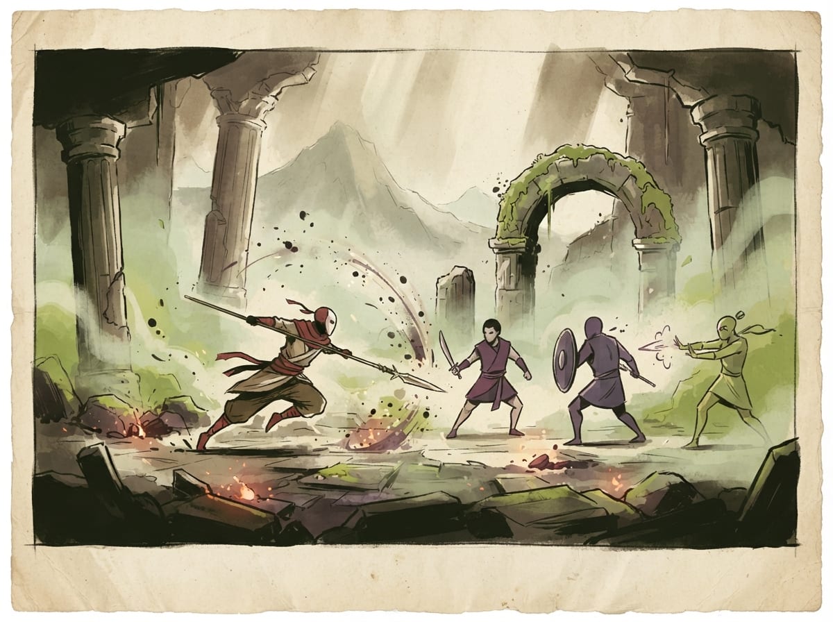 Hand-drawn