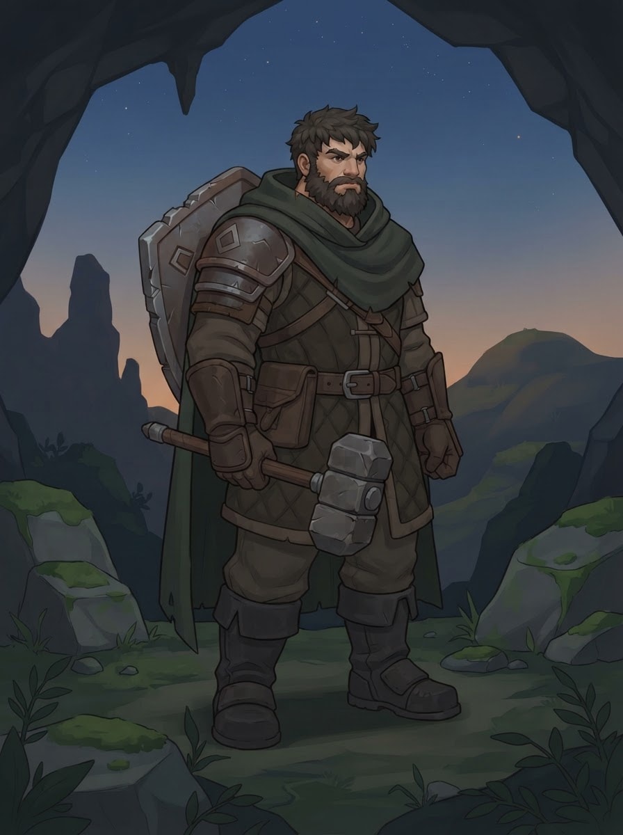 A strong hero