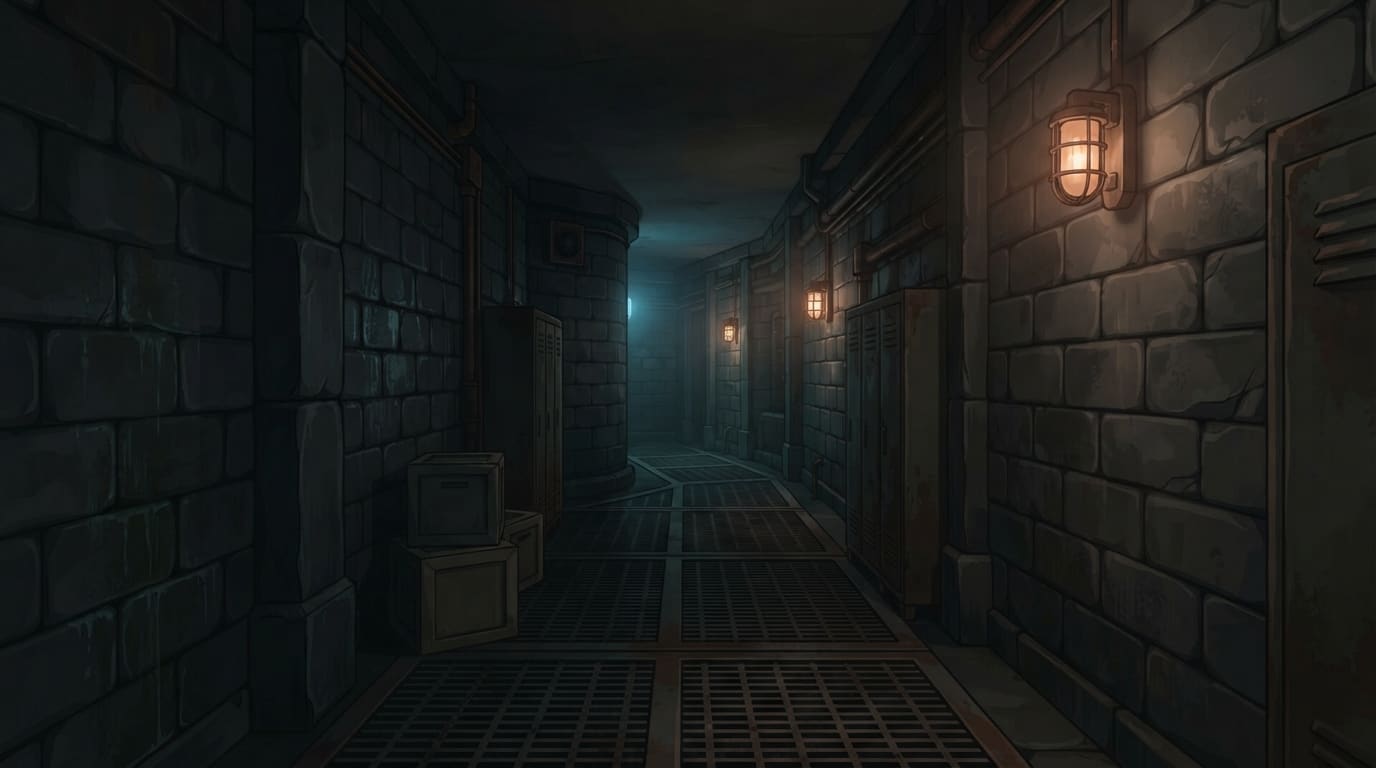 Tight dark halls