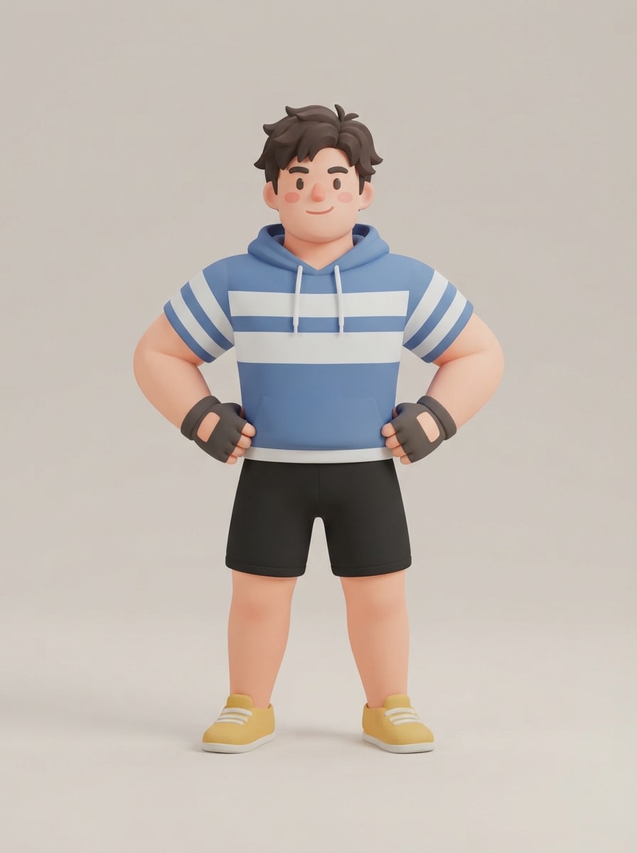 A strong hero