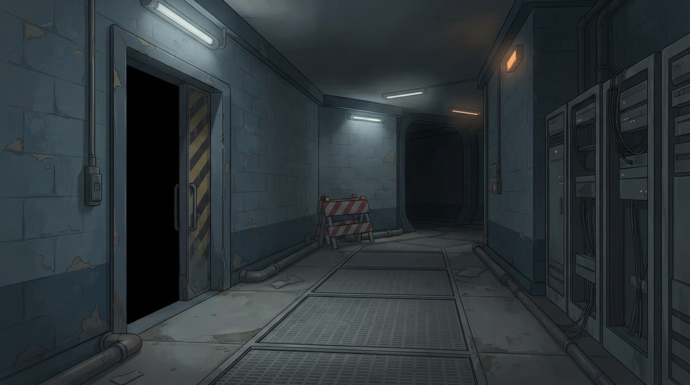 Tight dark halls