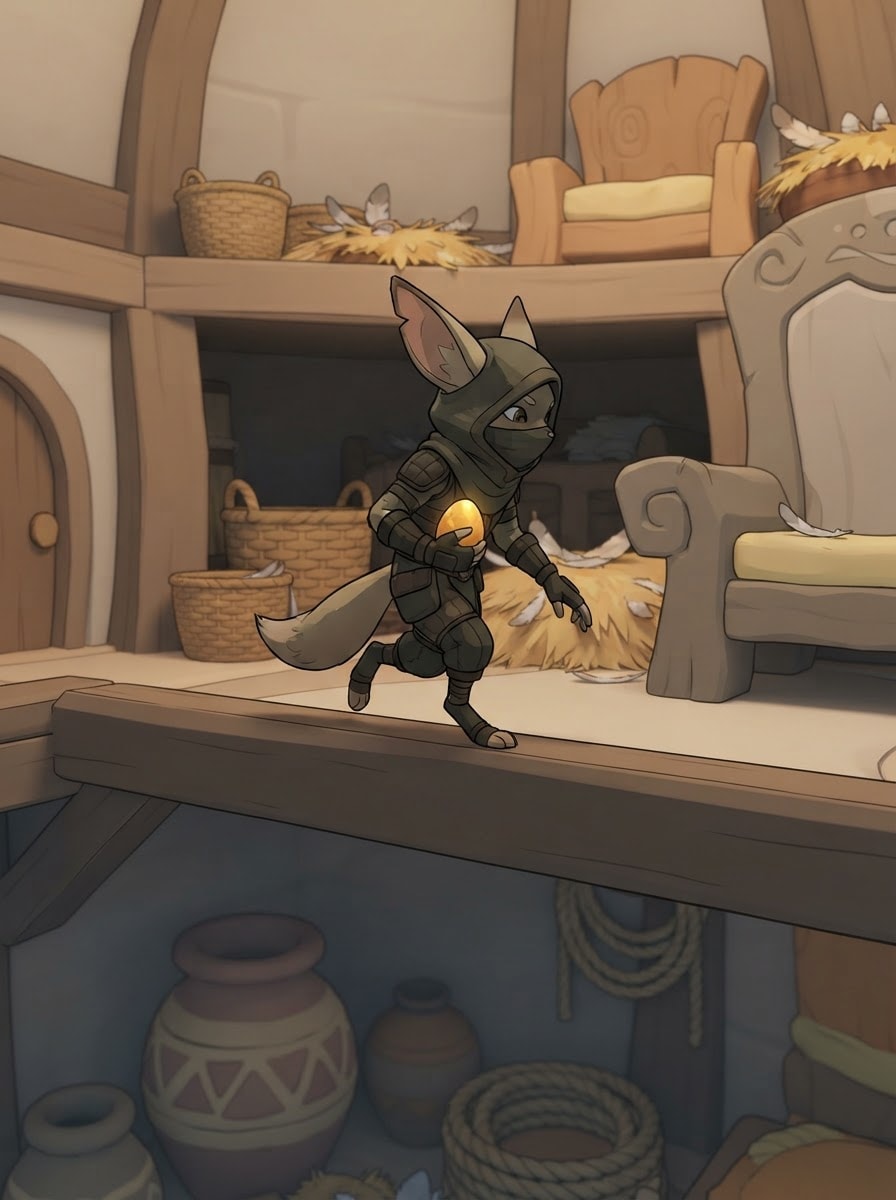 A sneaky hero