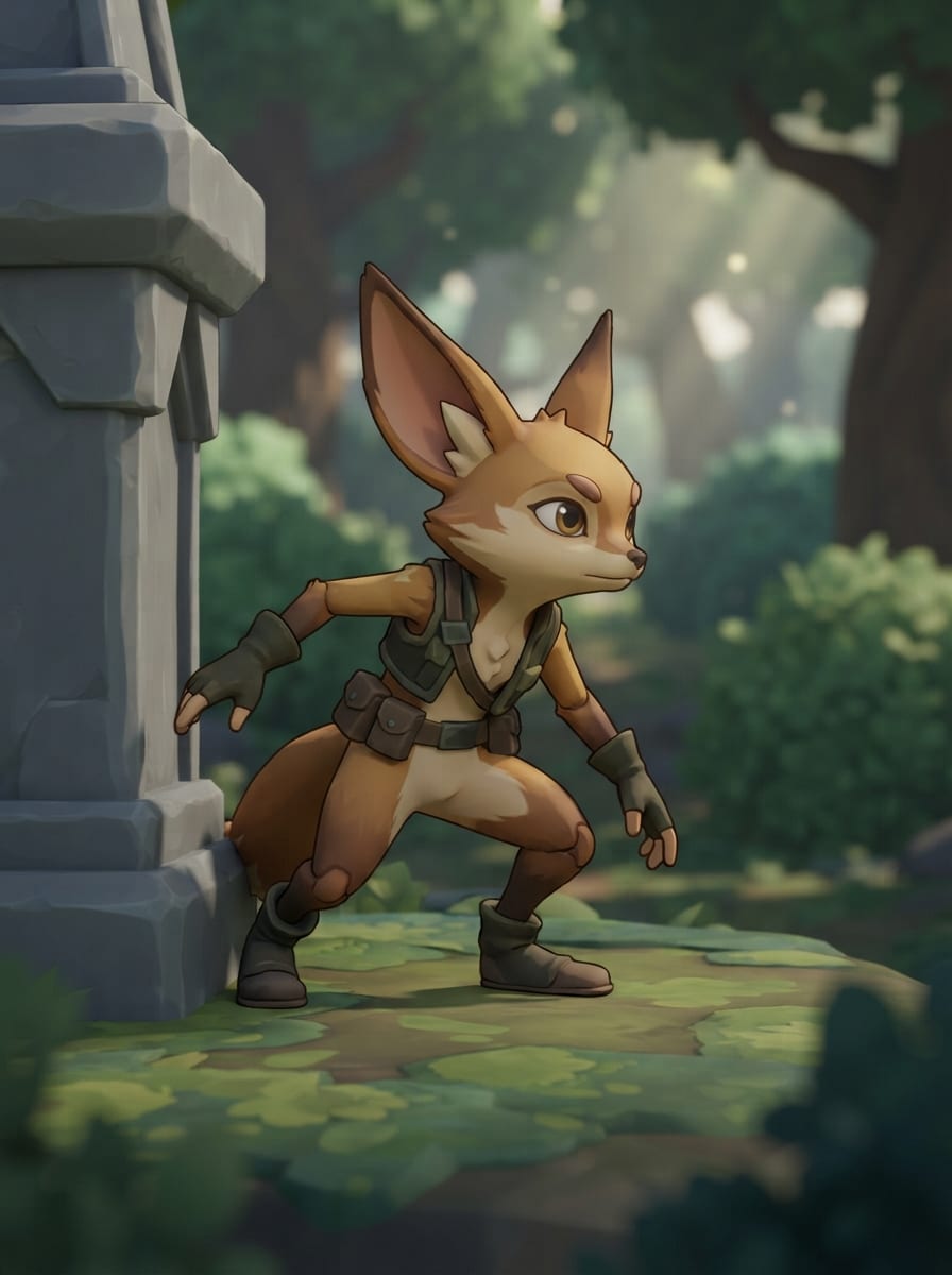 A sneaky hero