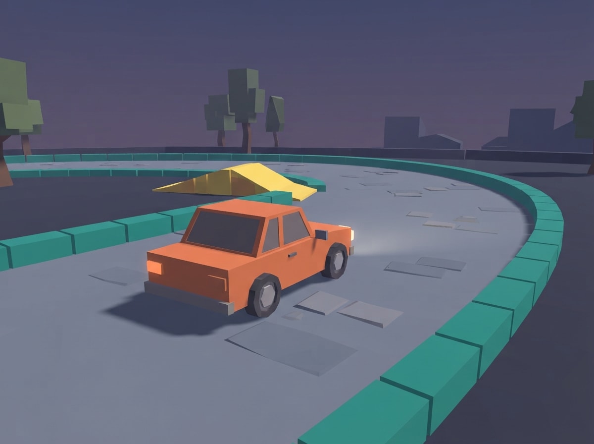 Chunky low-poly