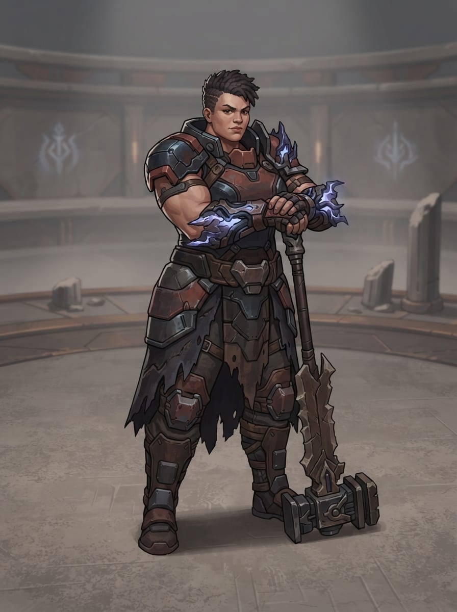 A strong hero