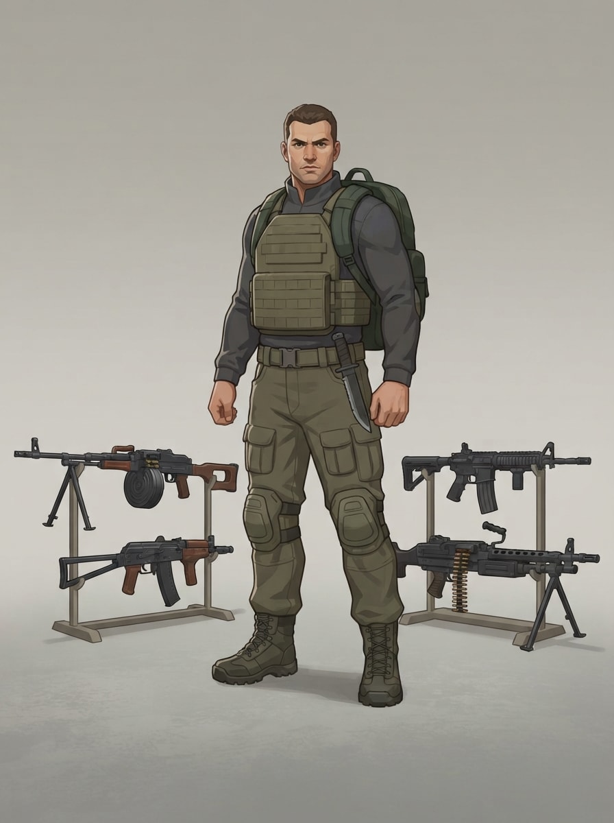 A strong hero