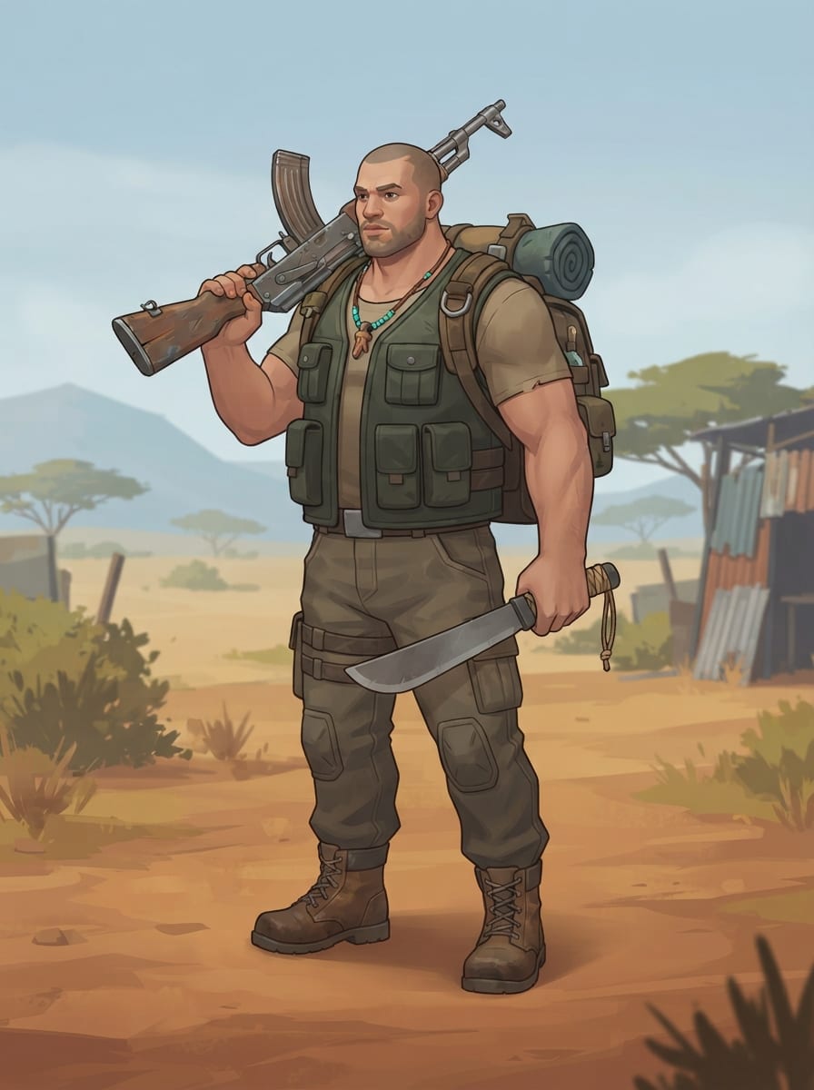 A strong hero