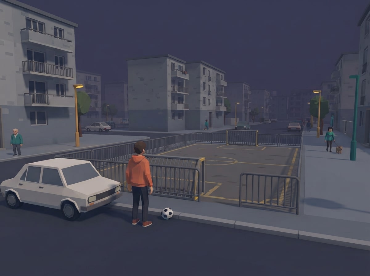 Chunky low-poly