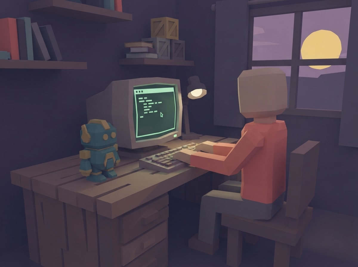 Chunky low-poly