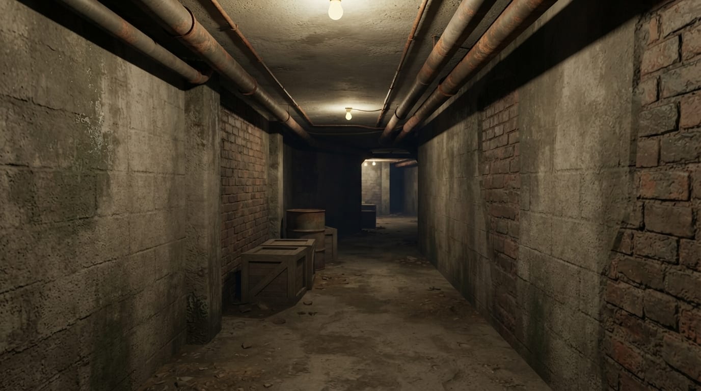 Tight dark halls