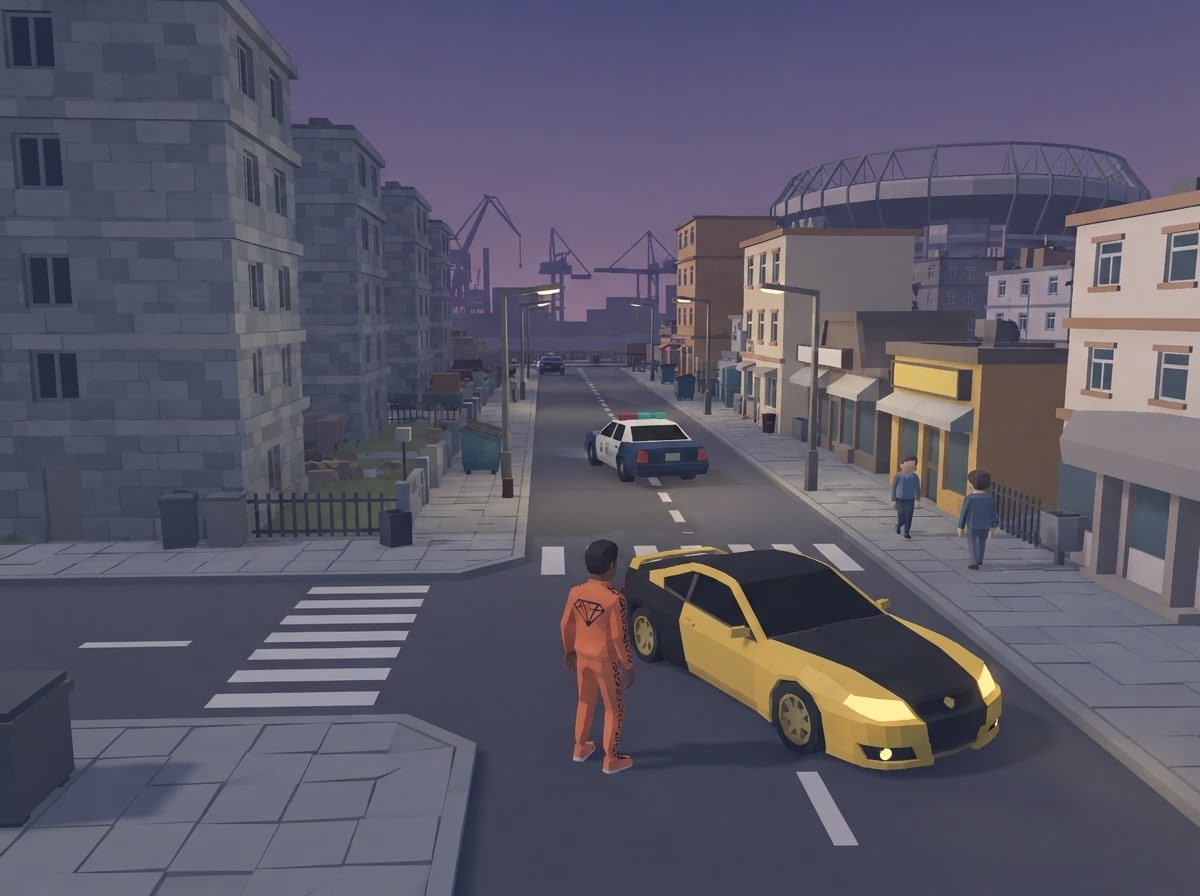 Chunky low-poly