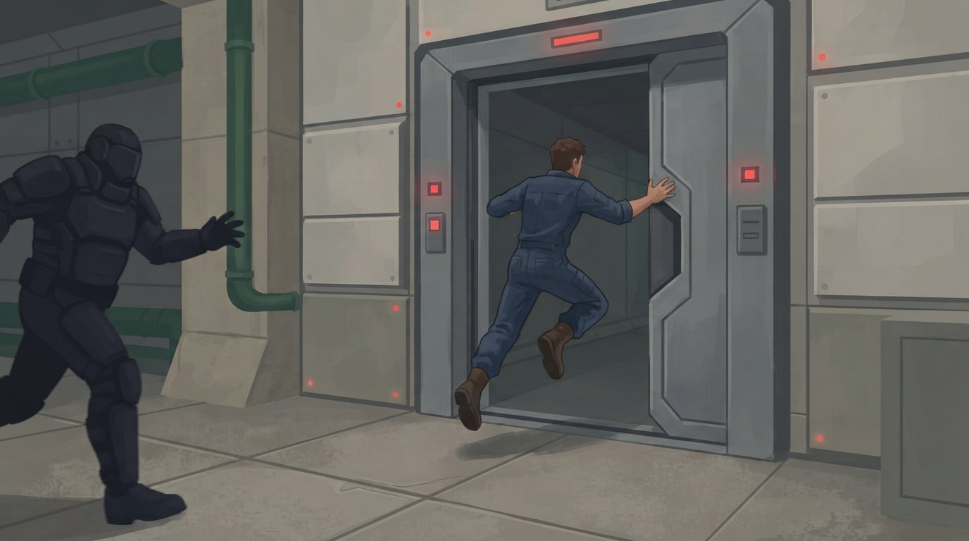 Escape just in time