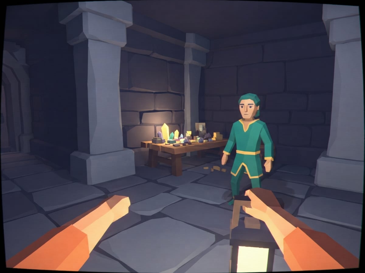 Chunky low-poly