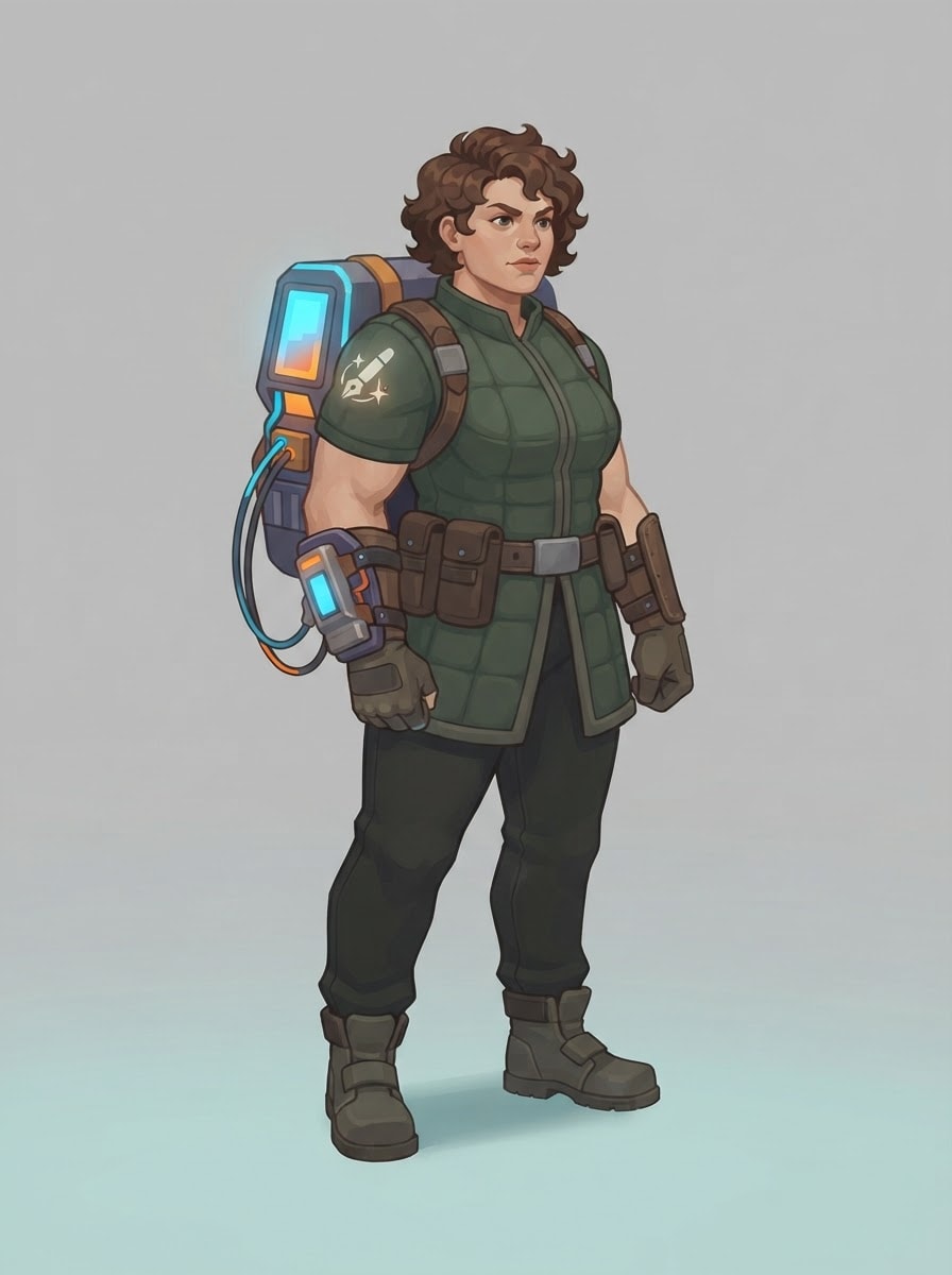 A strong hero