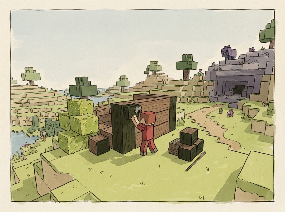 Hand-drawn