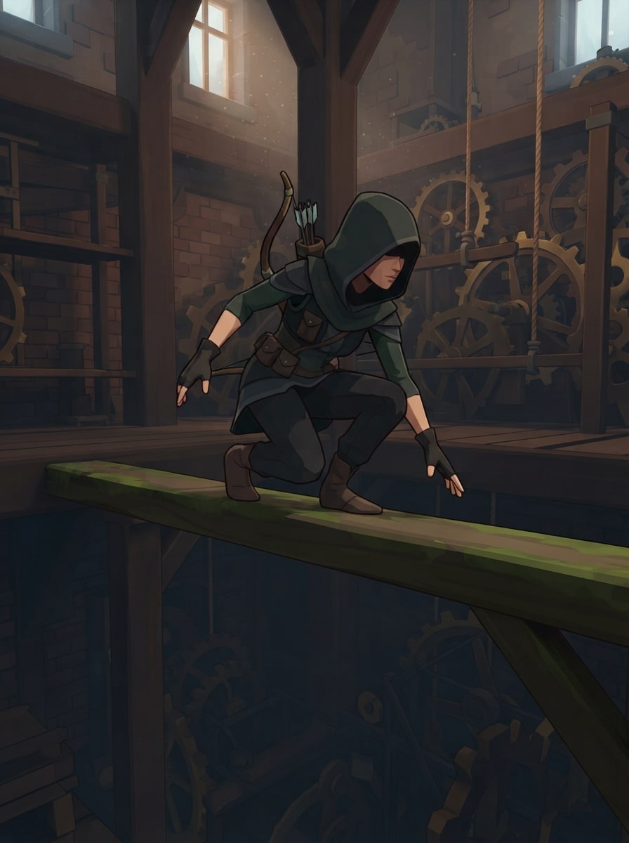 A sneaky hero