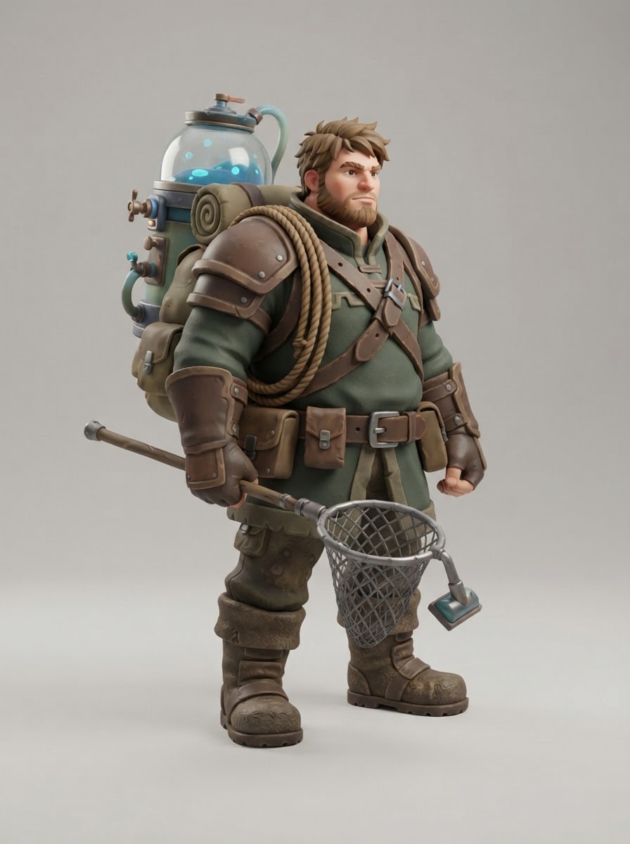 A strong hero
