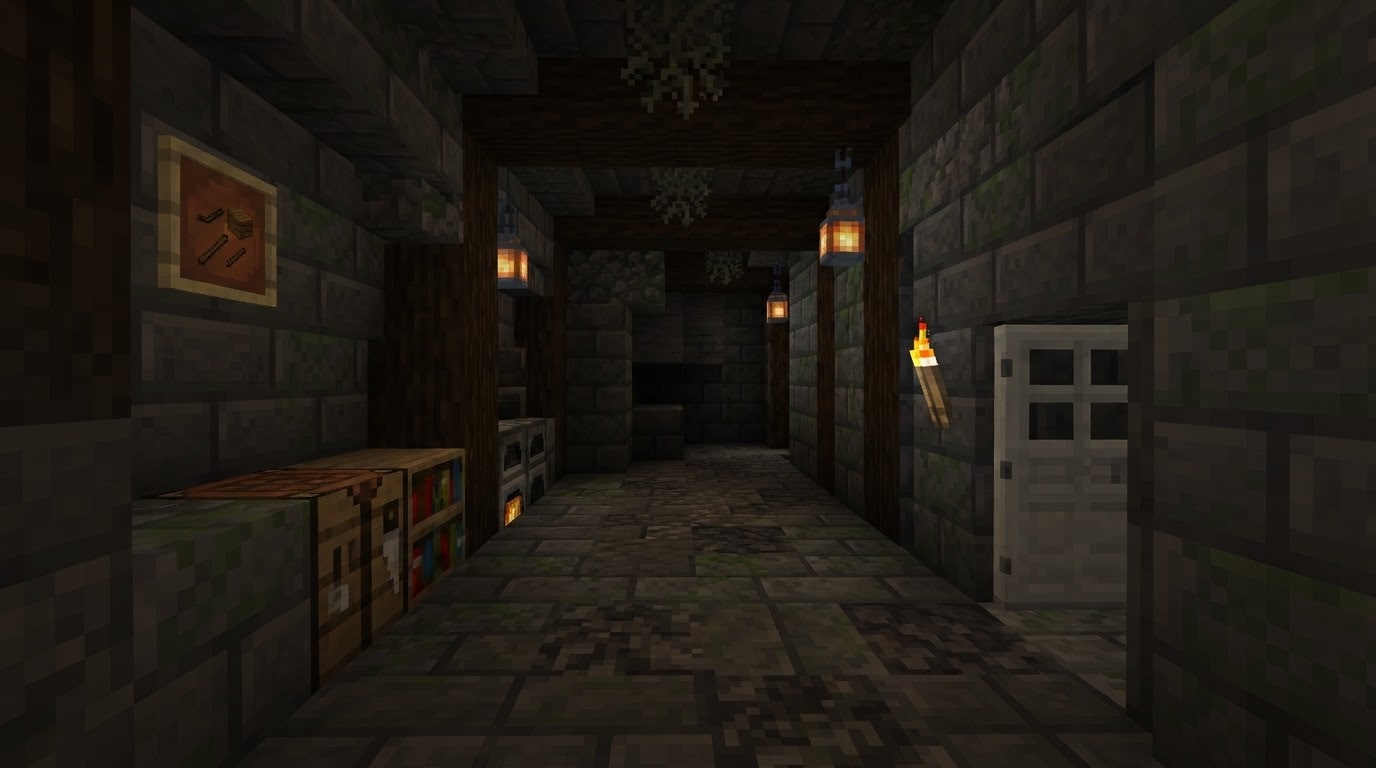 Tight dark halls