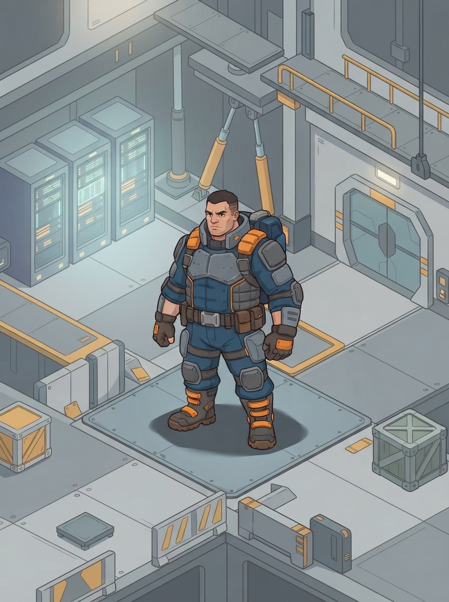 A strong hero