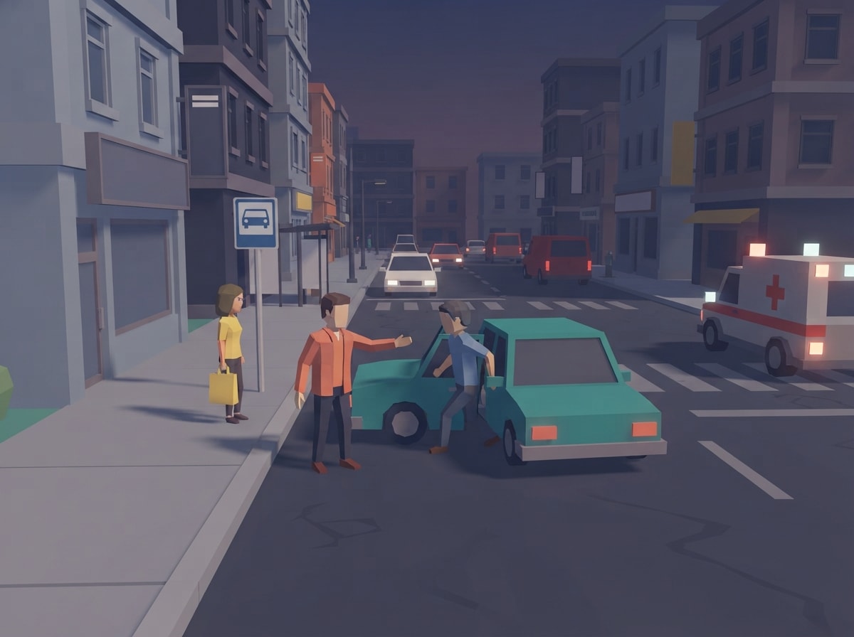 Chunky low-poly