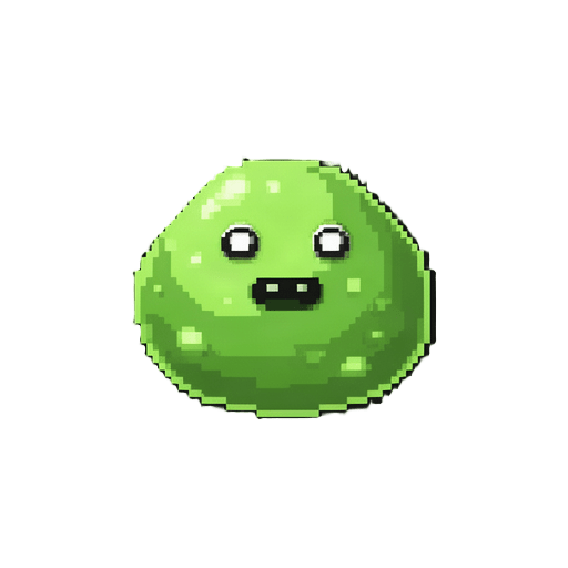 Bouncy Green Slime