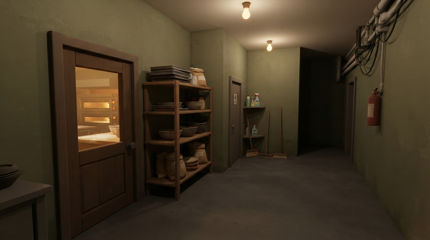 Tight dark halls