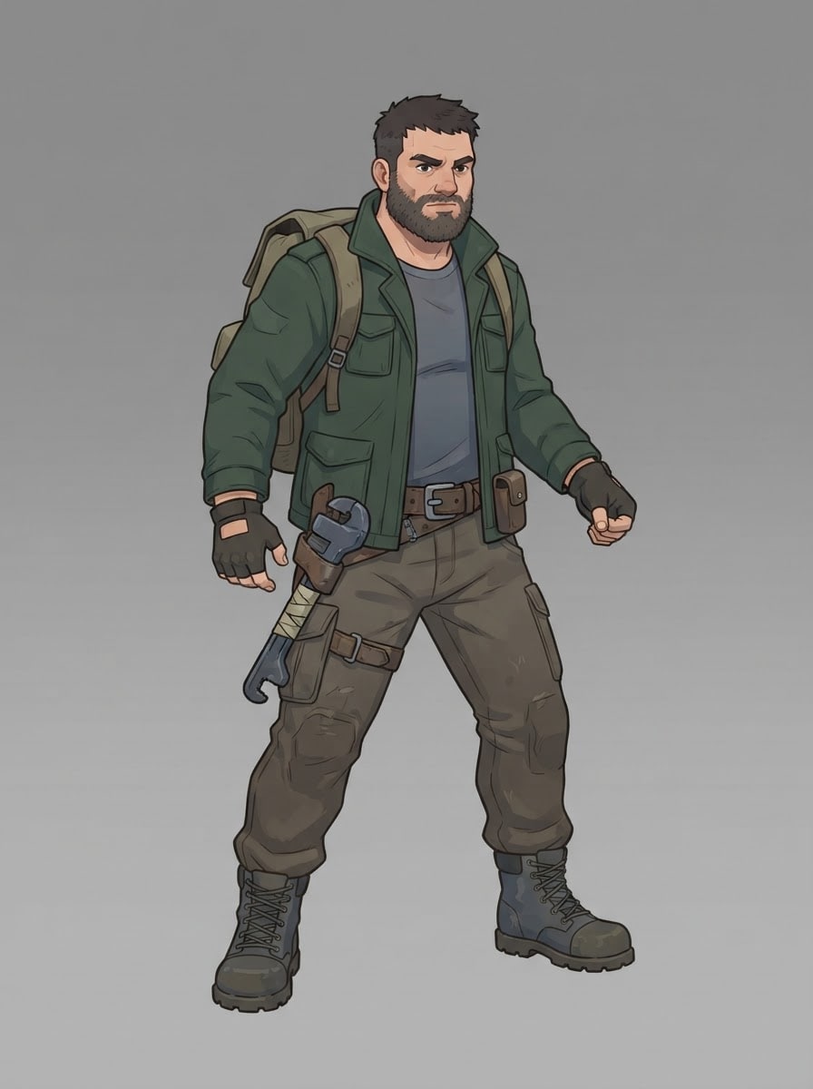 A strong hero