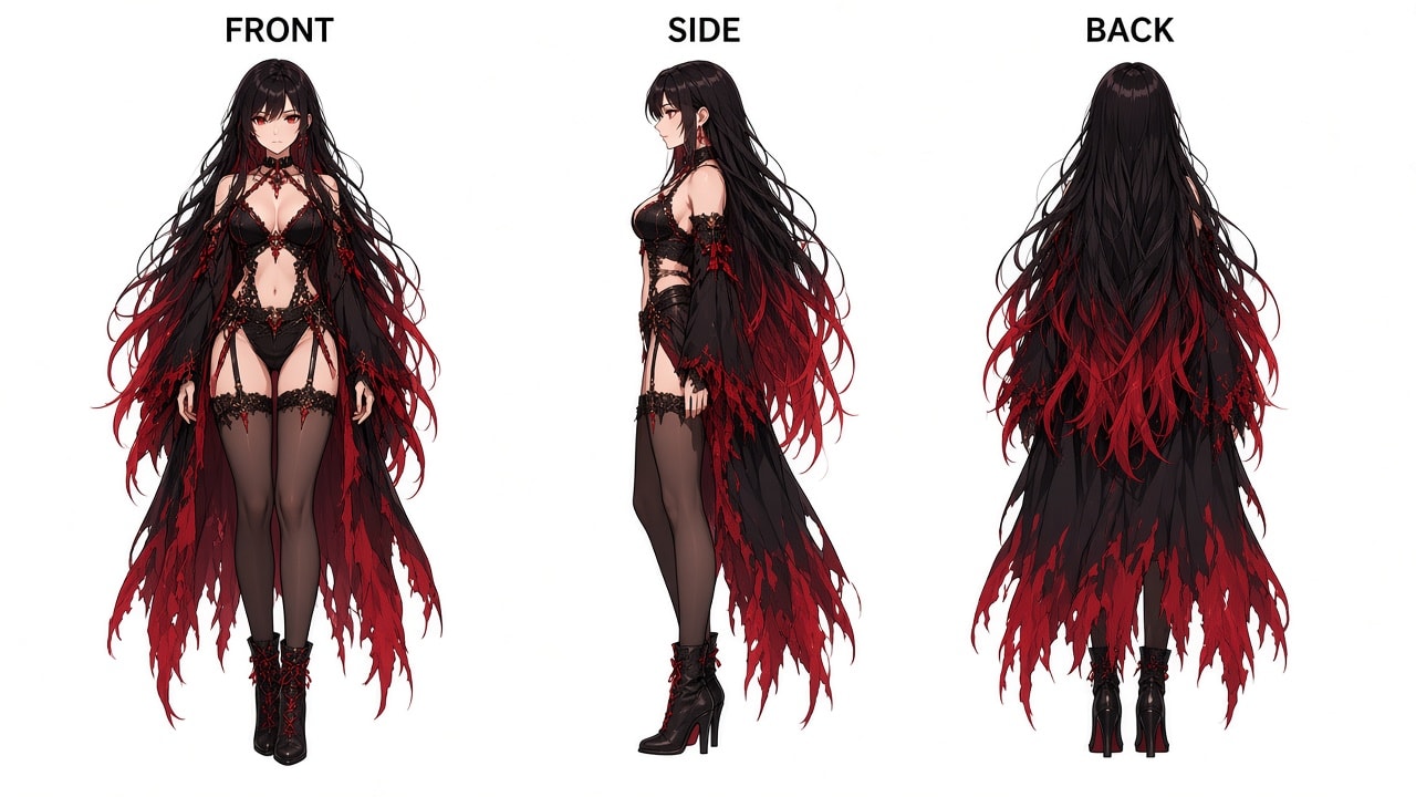 Young Sky Pirate Turnaround