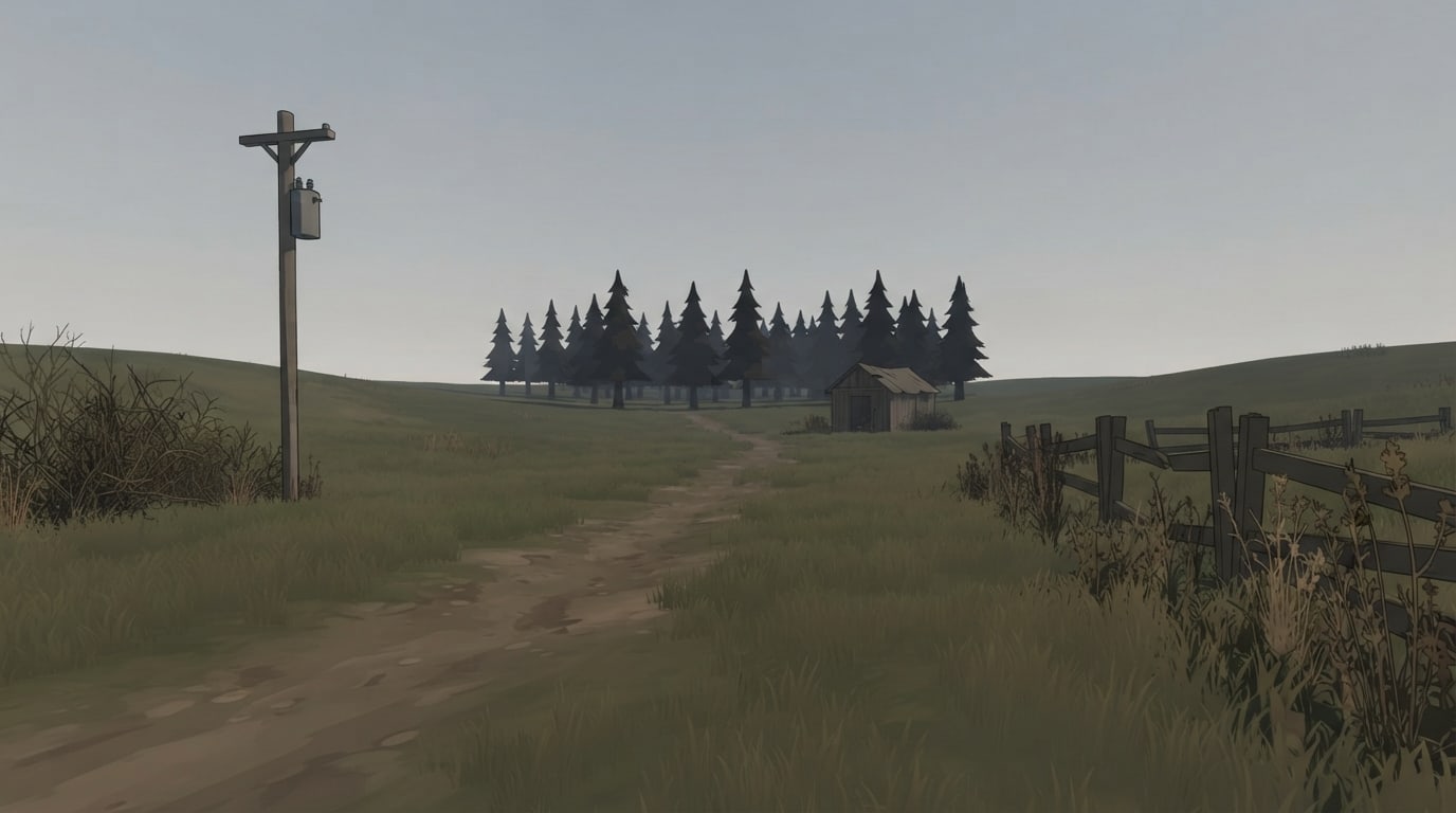 Wide open outdoors