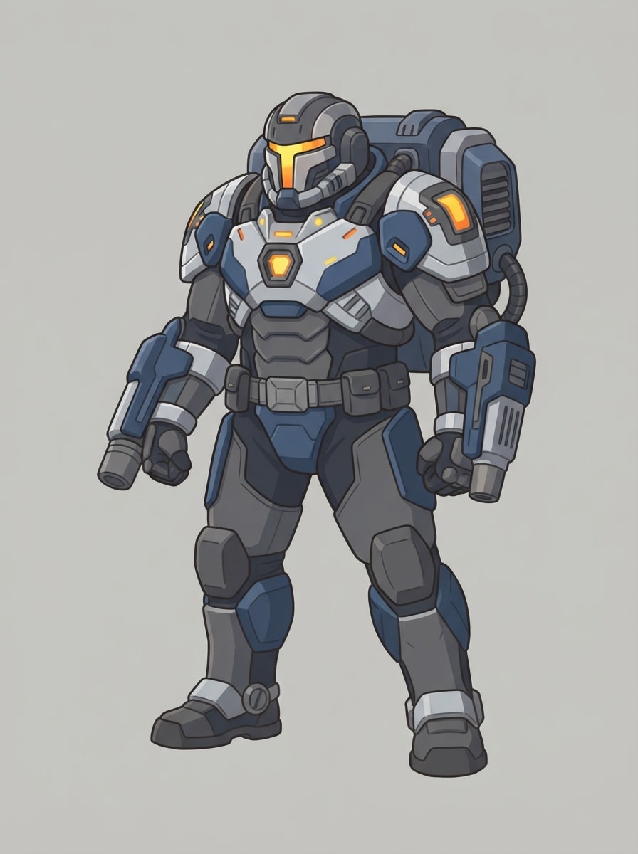 A strong hero