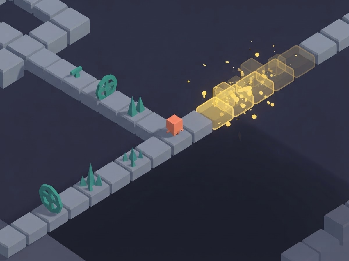 Chunky low-poly