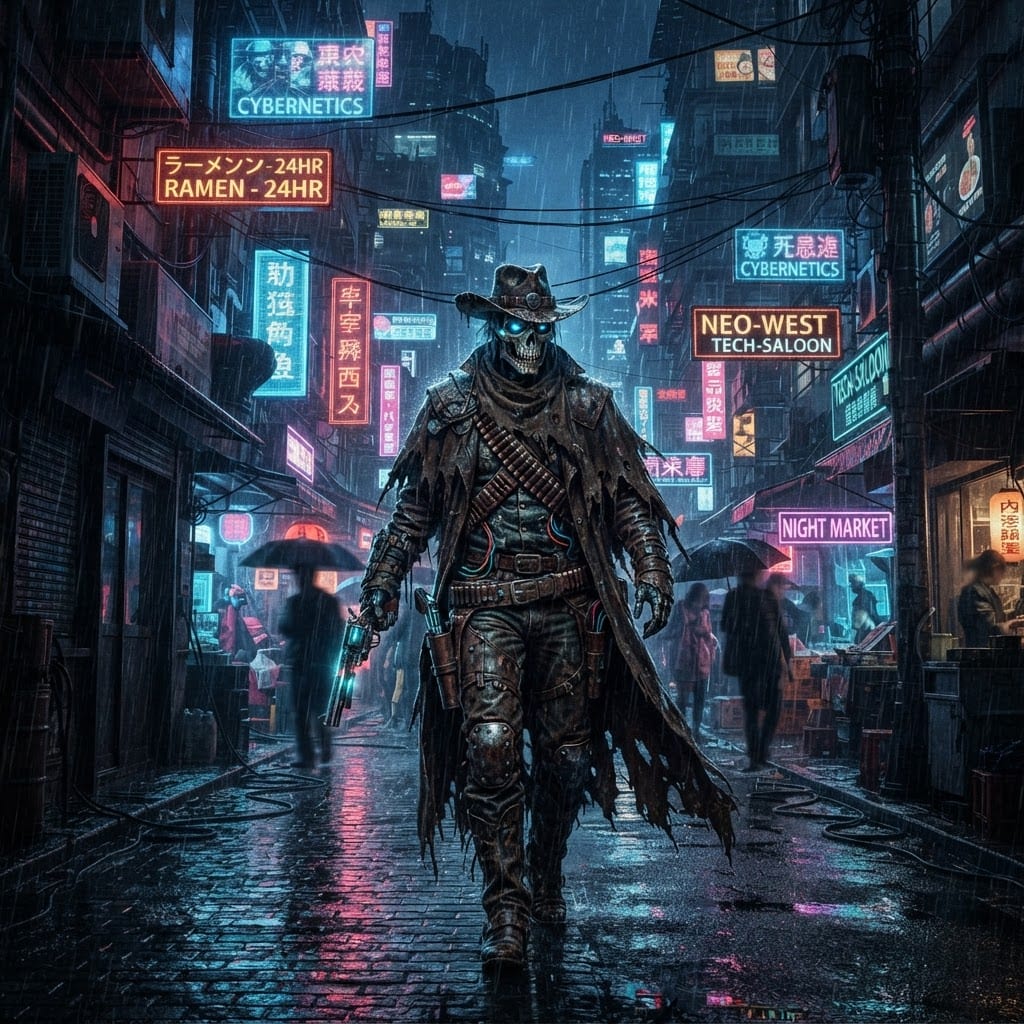 Undead Western Gunslinger