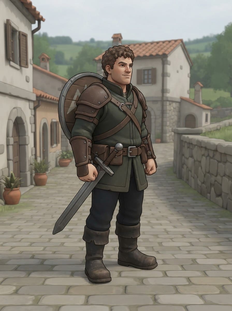 A strong hero