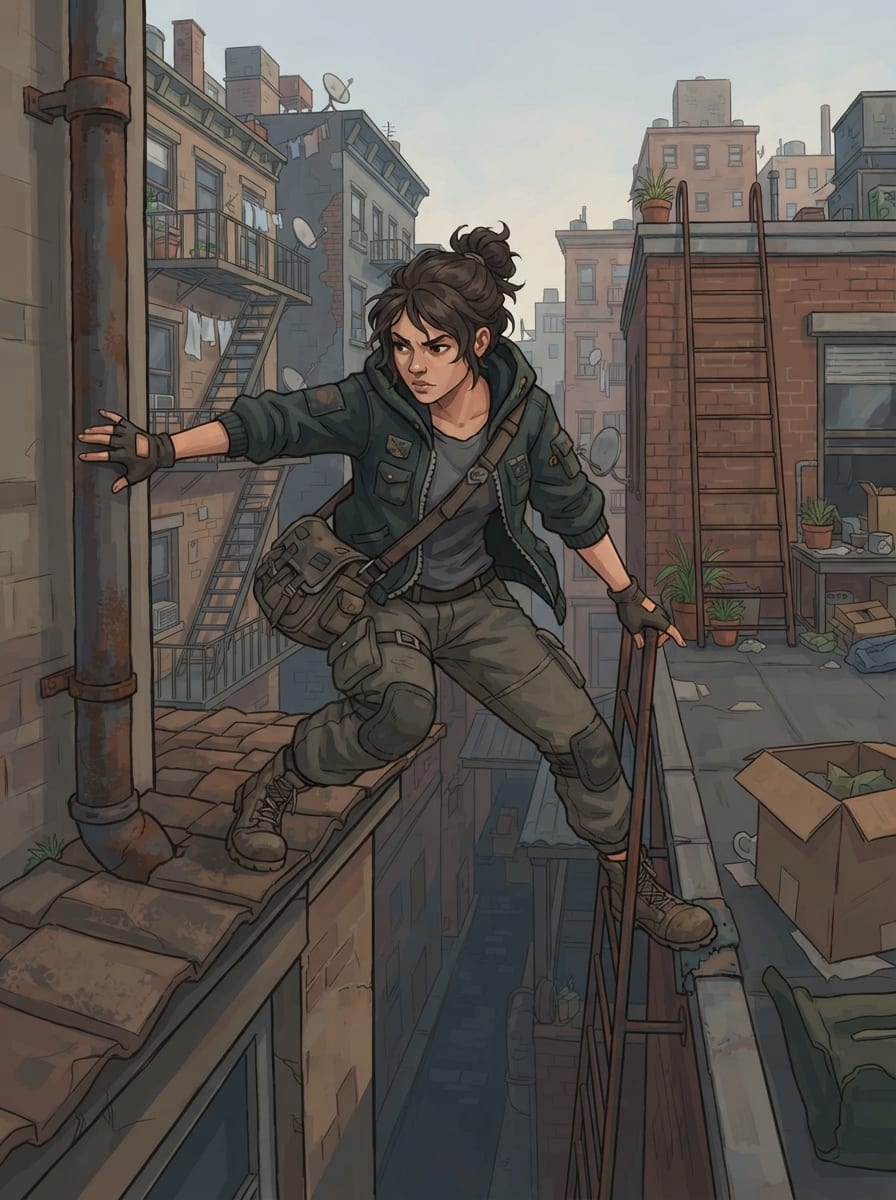 A sneaky hero