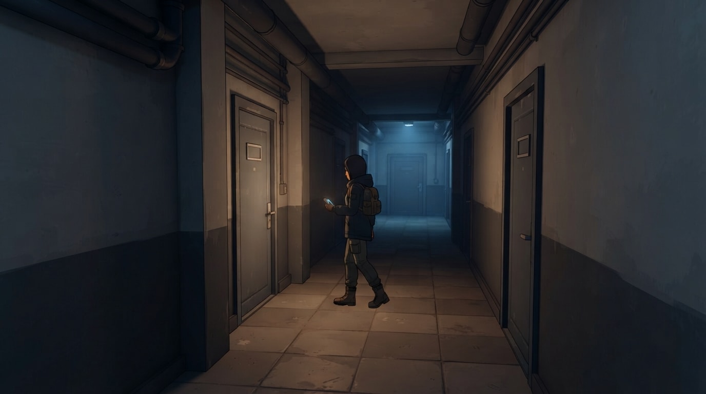 Tight dark halls