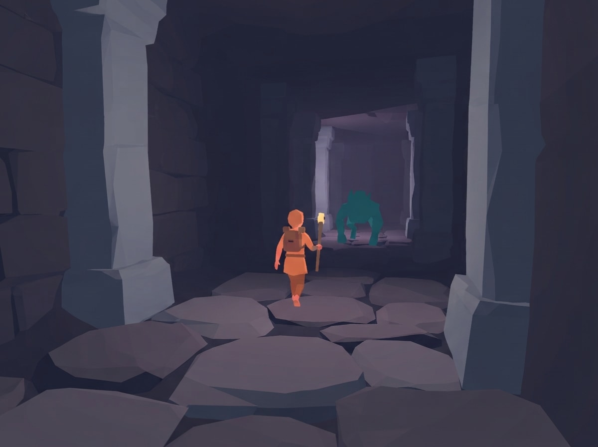 Chunky low-poly
