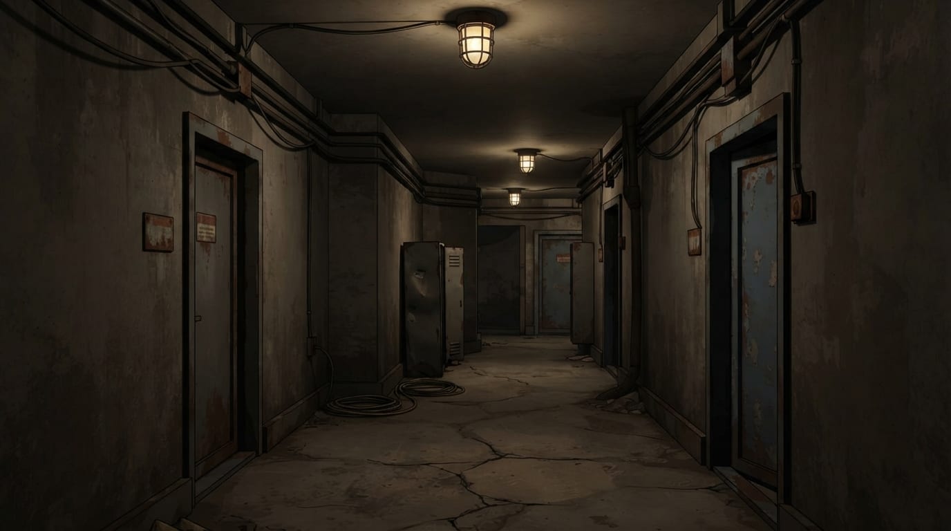 Tight dark halls
